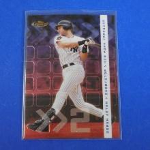 2002 TOPPS FINEST DEREK JETER NEW YORK YANKEES