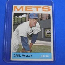 1964 TOPPS BASEBALL #84 CARL WILLEY NEW YORK METS