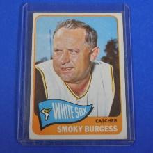 1965 TOPPS BASEBALL #198 SMOKY BURGESS CHICAGO WHITE SOX