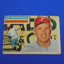 1956 TOPPS BASEBALL #275 JIM GREENGRASS PHILLIES