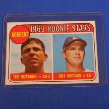 1969 TOPPS BASEBALL #552 TED SIZEMORE BILL SUDAKIS ROOKIE CARD HIGH NUMBER