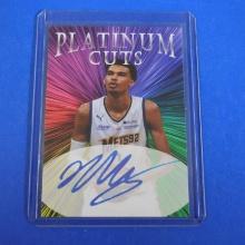 PLATINUM CUTS VICTOR WEMBANYAMA CUSTOM FACSIMILE ROOKIE CARD