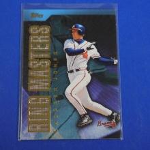 2002 TOPPS BASEBALL CHIPPER JONES RING MASTERS BRAVES