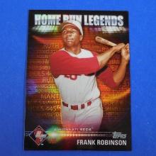 2012 TOPPS PRIME FRANK ROBINSON HOME RUN LEGENDS REFRACTOR REDS