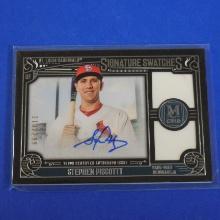 2016 TOPPS MUSEUM COLLECTION STEPHEN PISCOTTY AUTOGRAPHED JERSEY CARD CARDINALS
