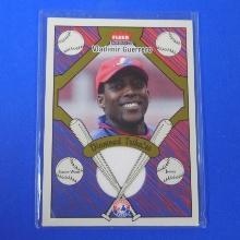 2004 FLEER TRADITION VLADIMIR GUERRERO GAME USED JERSEY CARD MONTREAL EXPOS
