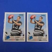 2019 DONRUSS HUNTER RENFROW RATED ROOKIE CARD RC LOT RAIDERS