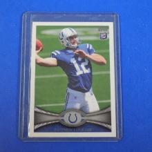 2012 TOPPS FOOTBALL ANDREW LUCK ROOKIE CARD COLTS