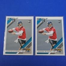 2019 DONRUSS GARDNER MINSHEW ROOKIE CARD LOT JAGUARS