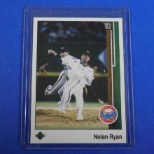 1989 UPPER DECK BASEBALL NOLAN RYAN HOUSTON ASTROS
