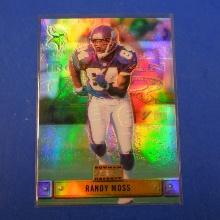 2000 BOWMAN RESERVE RANDY MOSS REFRACTOR CARD VIKINGS