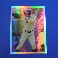 1998 TOPPS JOSE CRUZ JR MYSTERY FINEST REFRACTOR TORONTO BLUE JAYS