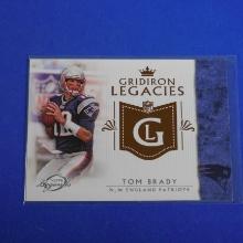 2011 TOPPS LEGENDS TOM BRADY GRIDIRON LEGACIES NEW ENGLAND PATRIOTS