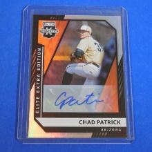 2021 PANINI DONRUSS ELITE CHAD PATRICK AUTOGRAPHED ROOKIE CARD