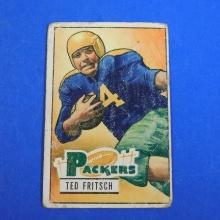 1951 BOWMAN FOOTBALL #54 TED FRITSCH GREEN BAY PACKERS