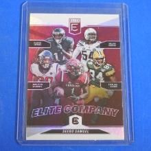 2019 DONRUSS ELITE DEEBO SAMUEL ELITE COMPANY ROOKIE CARD HOLO