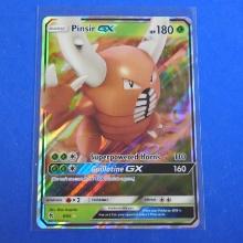2019 POKEMON PINSIR GX HOLOFOIL 6/68
