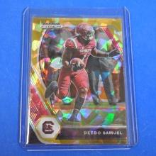 2021 PANINI PRIZM DRAFT DEEBO SAMUEL GOLD ICE PRIZM SP