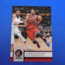 2016-17 PANINI EXCALIBUR JIMMY BUTLER RED PRINCE HOLO #D 054/149 BULLS