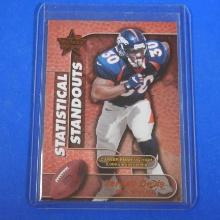 2000 LEAF ROOKIES AND STARS TERRELL DAVIS STATISTICAL STANDOUTS #D 111/500