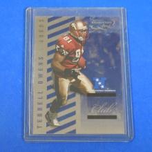 2001 QUANTUM LEAF JERRY RICE TOUCHDOWN CLUB #D 0889/2000 49ERS