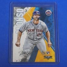 2019 TOPPS FIRE PETE ALONSO ROOKIE CARD NEW YORK METS RC