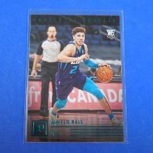 2020-21 PANINI BASKETBALL LAMELO BALL TEAL ROOKIE CARD HORNETS