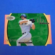 1998 UPPER DECK JEFF BAGWELL RETROSPECTIVES DIE CUT ASTROS