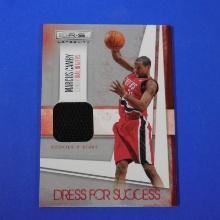 2010-11 PANINI ROOKIES AND STARS MARCUS CAMBY GAME USED JERSEY CARD #D 251/299