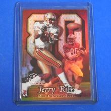 1999 FLAIR SHOWCASE JERRY RICE ROW 2 HOLO 49ERS