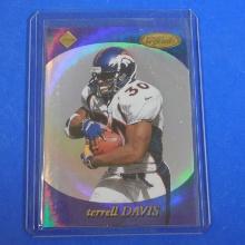 1998 EDGE MASTER LEGENDS TERRELL DAVIS #D 0075/2500 HOLO BRONCOS
