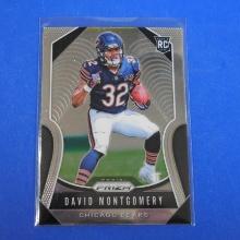 2019 PANINI PRIZM DAVID MONTGOMERY ROOKIE CARD BEARS