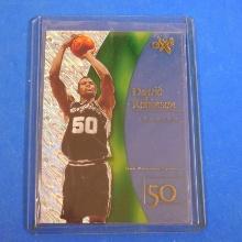 1998-99 SKYBOX EX-2001 DAVID ROBINSON SAN ANTONIO SPURS
