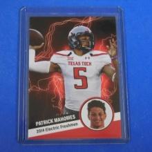 2014 HOT SHOT PROSPECTS PATRICK MAHOMES TEXAS TECH FRESHMAN CARD