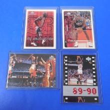 UPPER DECK MICHAEL JORDAN FOUR CARD LOT CHICAGO BULLS
