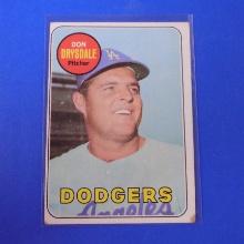 1969 TOPPS BASEBALL #400 DON DRYSDALE LOS ANGELES DODGERS