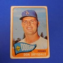 1965 TOPPS BASEBALL #260 DON DRYSDALE LOS ANGELES DODGERS