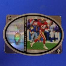 1996 UPPER DECK SPX JERRY RICE HOLOFAME COLLECTION DIE CUT 49ERS