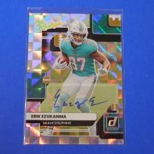 2022 DONRUSS ERIK EZUKANMA AUTOGRAPHED ROOKIE CARD SIGNED EAZY E #D 267/299