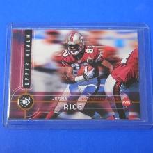 1998 UPPER DECK UD3 JERRY RICE UPPER REALM 49ERS