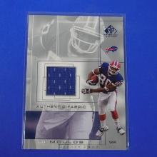 2001 UPPER DECK SP GAME USED ERIC MOULDS GAME USED JERSEY CARD BILLS