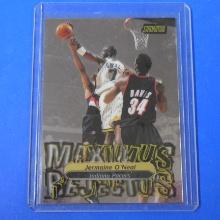 2001-02 TOPPS STADIUM CLUB JERMAINE O'NEAL MAXIMUS REJECTUS PACERS
