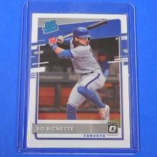 2020 PANINI DONRUSS OPTIC BO BICHETTE RATED ROOKIE CARD BLUE JAYS
