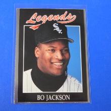 1991 LEGENDS SPORTS MEMORABILIA BO JACKSON WHITE SOX