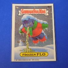 1987 TOPPS GARBAGE PAIL KIDS GPK #386B FROZEN FLO