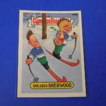 1987 TOPPS GARBAGE PAIL KIDS GPK #398B SHEARED SHERWOOD