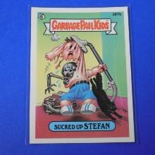 1987 TOPPS GABRAGE PAIL KIDS GPK #397B SUCKED UP STEFAN