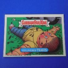 1988 TOPPS GARBAGE PAIL KIDS GPK #380B GULLIVERED TRAVIS