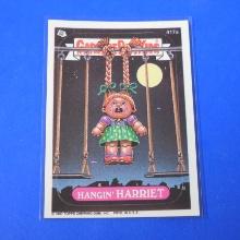 1987 TOPPS GARBAGE PAIL KIDS GPK #417A HANGIN' HARRIET
