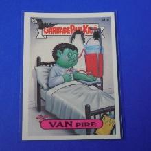 1987 TOPPS GABRAGE PAIL KIDS GPK #411A VAN PIRE